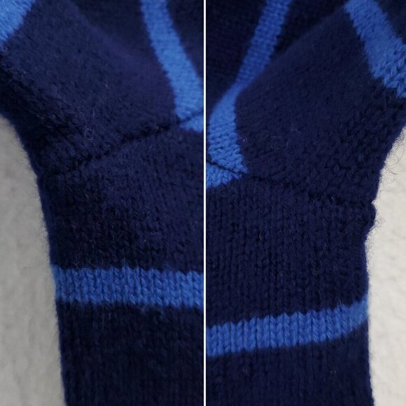 Polo Ralph Lauren Vintage Sweater 100% Lambs Wool Italian 1/4 Zip Men's XL - Picture 9 of 11